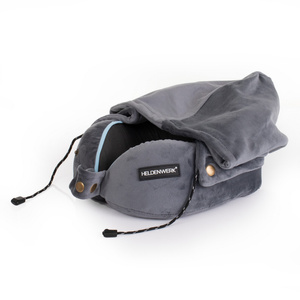 Memory Rogal Travel Pillow with Hood Comfy 01