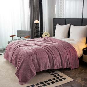 Blanket 160 x 200 Microfiber Embossed Gediz 07