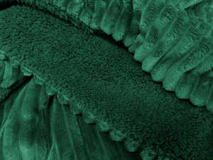 Bedspread 200 x 220 Double-sided Capri Dark Green