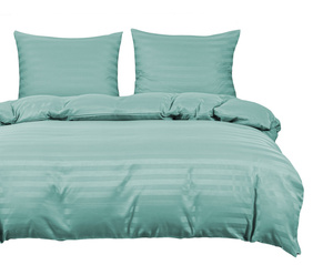 Bedding 160 x 200 3pcs Satin Striped Ramiro 10