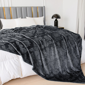 Blanket 200 x 220 Microfiber Embossed Clemente 02