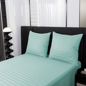 Bedding 160 x 200 3pcs Satin Striped Ramiro 10