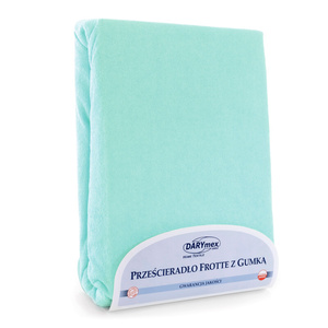 Terry sheet with elastic 005_D Mint 80x140