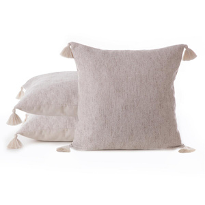 Decorative Levi pillowcase 45 x 45 Cream+Beige