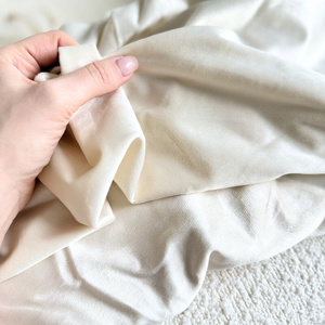 Curtain 140 x 250 Decorative Velvet Soft Ash