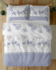 Bedding 140 x 200 2pc Asti Satin Cotton 5489A