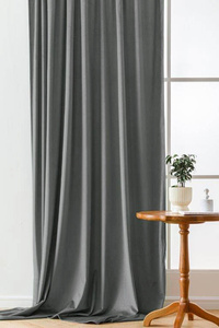 Curtain 140 x 250 Velvet Tunnel Tape Giorgia 12