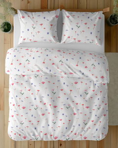 Bedding 140 x 200 2pc Asti Satin Cotton 5486B