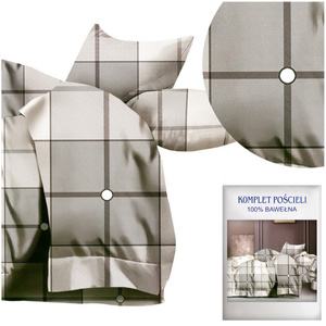 Bedding 200 x 220 3 pcs Cotton Satin no. A1852