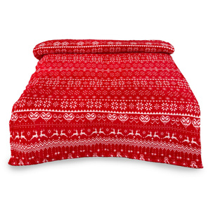 Blanket 160 x 200 Microfiber Christmas Vilde 11