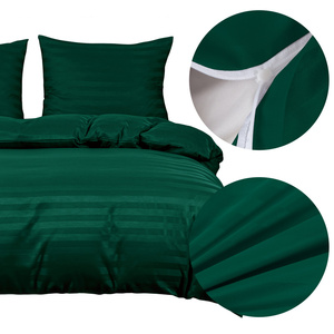 Bedding 160 x 200 3pcs Satin Stripes Ramiro 04