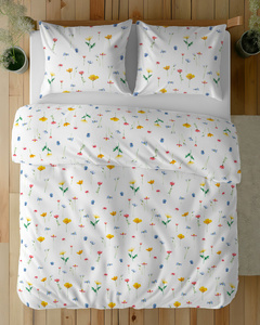 Bedding 140 x 200 2pcs Asti Satin Cotton 5486A