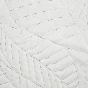 Bedspread 170 x 210 Quilted Decorative Boni6 White