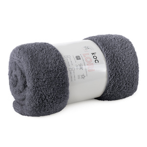 Blanket 150 x 200 Microfiber Lamb Lori Steel