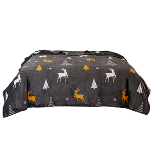 Blanket 160 x 200 Microfiber Christmas Donato 01
