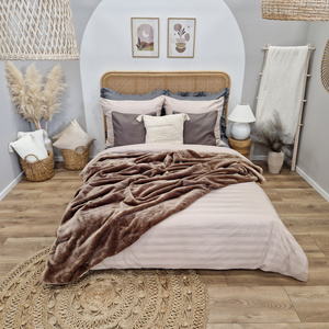 Blanket 160 x 200 Acrylic Solid Warm Yasemin 04