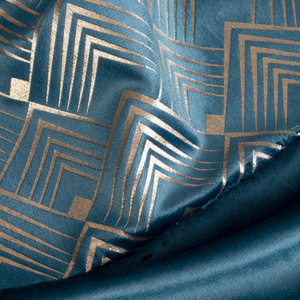 Curtain 140 x 250 Decorative Velvet Elen No+Grey