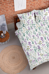 Bedding 160 x 200 3pc Flannel Cotton Laura 5634B