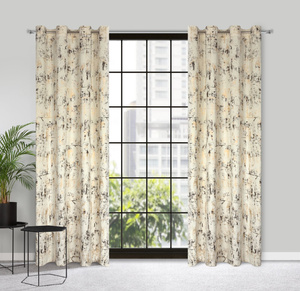 Curtain 140 x 250 Decorative Velvet Tonia Cream