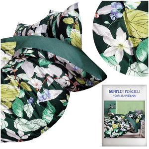 Bedding 160 x 200 3pc Satin Cotton No. A1639