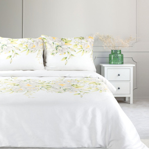 Bedding 140 x 200 2pcs Satin Cotton Spring 22