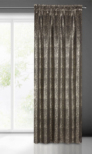 Curtain 135 x 270 Ready Decorative Ebru Cza + Gold