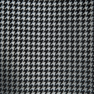 Velvet Darcy Curtain 140 x 250 Pinstripe Black