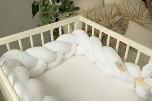 Protector 30 x 200 for Crib Braid Muslin 01