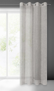 Curtain 140 x 250 Decorative Nel Silver