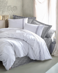 Bedding set 200 x 220 6 pieces Cotton Mert Majestic 01