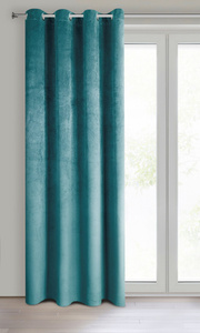 Curtain 140 x 250 Ready Decorative Pierre Turquoise