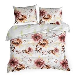 Bedding 220 x 200 3-piece Satin Cotton Lea 11