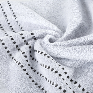 Fiore Bath Towel (02) 70 x 140 Silver