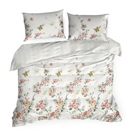 Bedding 160 x 200 3 pcs Cotton Satin Ella 17