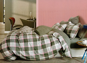 Bedding set 160 x 200 3 pcs Cotton Satin no. A1758