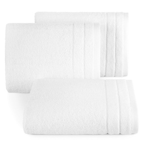 Towel 70 x 140 Cotton Damla 01 500 g/m2 White