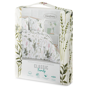 Bedding set 160 x 200 3 pcs Cotton Classic Vaness