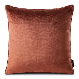 Velvet pillowcase Lili 40 x 40 Maroon