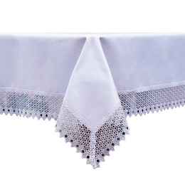 Tablecloth 110 x 160 Guipure pattern 431 White