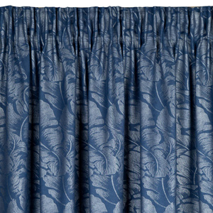 Curtain 135 x 270 Decorative Scarlet Navy Blue
