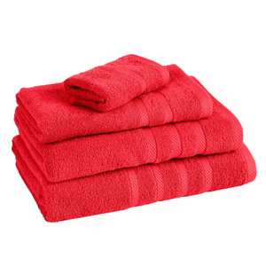 Towel 70 x 140 Bath Frotte Milo 16 Red