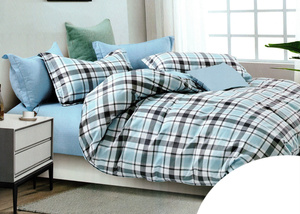 Bedding 200 x 220 4pc Satin Cotton No. A1509