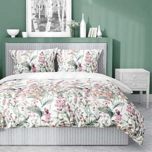 Bedding 160 x 200 3pcs Asti Satin Cotton 5485A