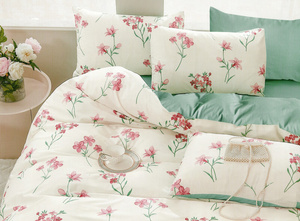 Bedding 160 x 200 3pc Satin Cotton No. A1712