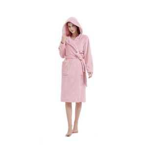 Microfiber Bathrobe with Hood 2XL/3XL Carlo Pudro