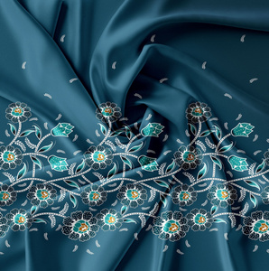 Bedding 160 x 200 3pcs Satin Maria 2330-1