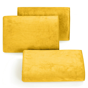 Towel 80 x 150 Microfiber Amy3 19 380g/m2 Mustard