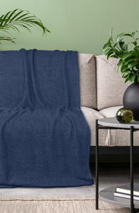 Blanket 170 x 210 Microfiber Boucle Bukla Pomegranate