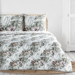 Bedding 160 x 200 3 pcs Cotton Satin Nika 53