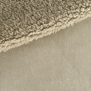 Blanket 200 x 220 Microfiber Two-sided Tedy Beige